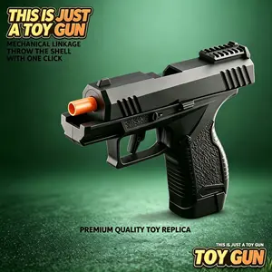 An upgraded toy gun available in a variety of colors, perfect for outdoor group games. This is just a toy model and makes an excellent gift for holidays or everyday occasions.