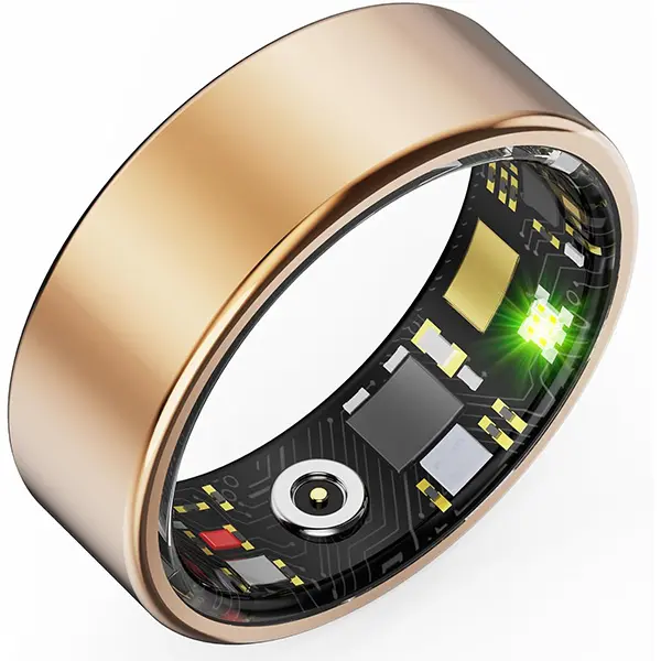 smart ring for Women & Men  (Rose Gold）