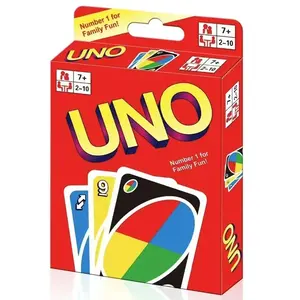 2025! Mattel UNO FLIP! Games Family Funny Entertainment Board Game Fun Playing Cards Kids Toys Gift Box uno Card Game Kids Toys