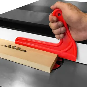 Table Saw Safety Push Stick Set of 2, Ergonomic Plastic Woodworking Tool, Ideal for Band Saws & Table Saws, Safe Material Handling