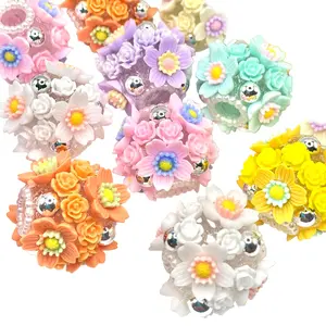 Enigmatic Blooms Fancy Beads - DIY Jewelry Making Supplies for Beaded Bracelets Custom Pens Supplies
