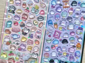 3D Acrylic Animal Sticker - Ideal for Card Making decorative sticker