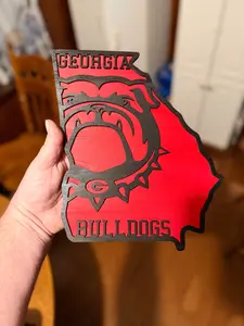 Georgia Bulldogs sign