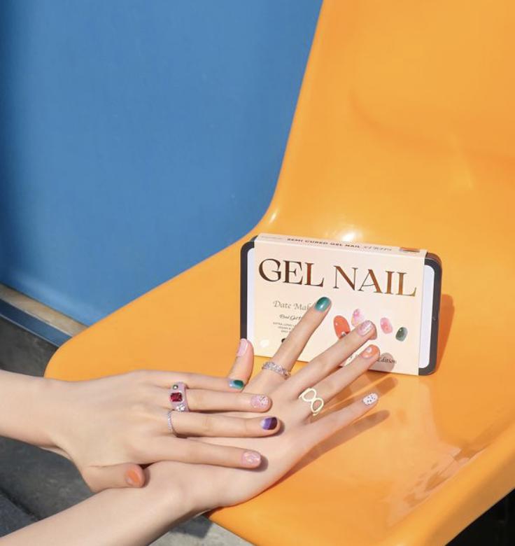 Triple Bundle Semi Cured Gel Nails Strips Odor-Free 30-Second Finish Pick ANY 1 Designs Get 1 Random FREE No Lifting Stays Flat All Day Perfect Gift