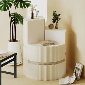Foldable Cylinder Pedestal Stands, Kraft Paper Display Stand for Store,Wedding,Party,Exhibition,Plants、Multifunctional portable Table for Cake、Artworks、Jewelry