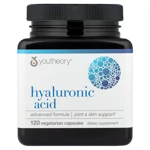 Youtheory Hyaluronic Acid, Advanced Formula, 120 Vegetarian Capsules