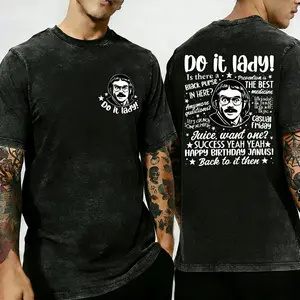 Do It Lady Chit Tour Tee Retro Comedy Style Two Sided Funny Meme Graphic Shirt For Fans