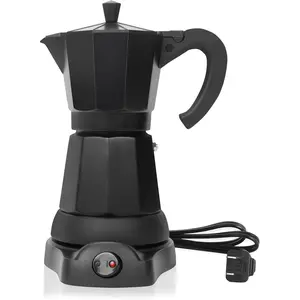 Cafetera 6 Cup Portable Electric Coffee Maker with Detachable Base & Overheat Protection, Ideal for  Travel