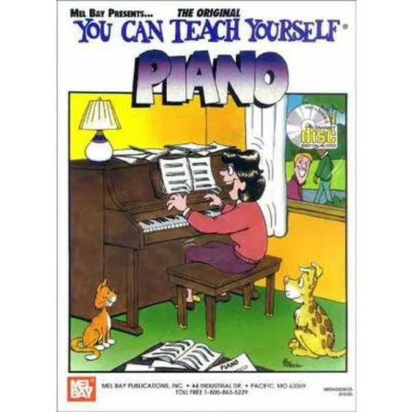 Used Piano Tutorial Book - You Can Teach Yourself Piano by Matt Dennis (Paperback, English)