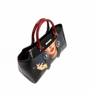 NL-SAMANTHA LA BELLEZA WIDE HANDBAG