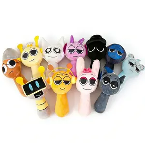 Sprunki Plush Toys 8 Inch – Soft Stuffed Plushies, Cute Game Inspired Plush Doll, Multicolor Collectible Toys for Boys & Girls, Perfect Birthday Gift & Home/Party Decor for Game Fans & Collectors