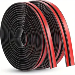 T-shaped Awning Seal Strip, 1 Roll Waterproof Rubber Glass Sealing Tape, Universal Fit for Trucks Cars Front Rear Windshield