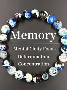 Bestseller - Blue Agate Stone Adjustable Bracelet