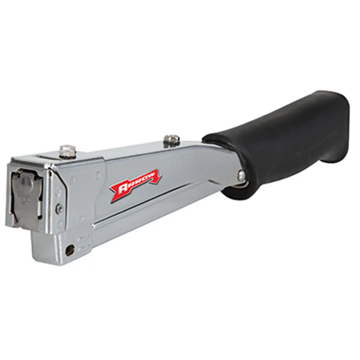 212 MAIN HT55BL Hammer Tacker - T50 Fastener-Compatible, 1.4 lbs Lightweight, Balanced Grip, Quick Loader, Durable Chrome Housing, Visual Fill, Insulation/Office Use, Office Equipment Part (9.5x15.5x6 in), 9.5 X 15.5 X 6 In