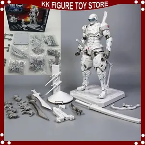 PS001 G I Joe Storm Shadow Snake Eyes Super Black Warrior Sc001 Ps001 Assembly Model Kits Action Figure Gk Movable model toys
