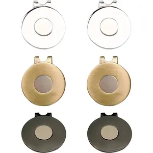 Golf Hat Clips Ball Marker Holder for Golf Gloves Hats Bags Caps Visor Belt