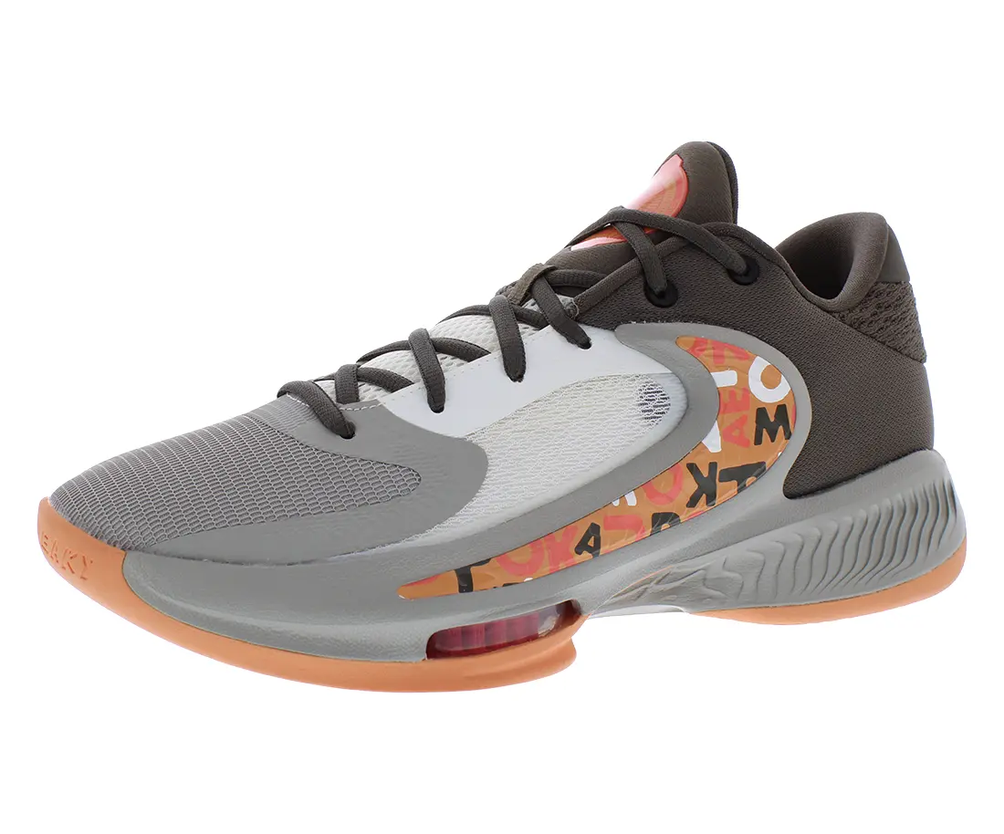 NIKE Zoom Freak 4 Athletic Sneaker, Unisex Sports Shoes and Performance Footwear with Signature Zoom Cushioning, Training, Closed, Casual
