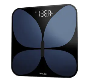 Wyze Scale X — Bluetooth Smart Weight Scale w/ ITO Glass for Body Composition Measurements (Weight Loss, BMI, Fat, Water, Muscle Mass etc.)