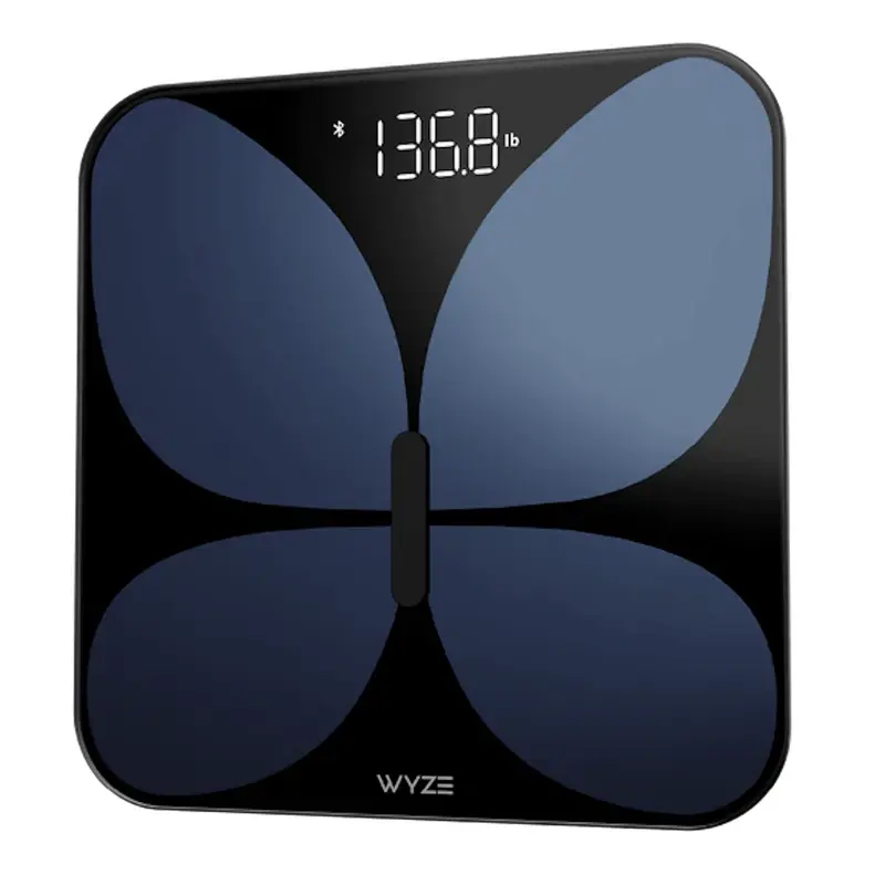 Wyze Scale X — Bluetooth Smart Weight Scale w/ ITO Glass for Body Composition Measurements (Weight Loss, BMI, Fat, Water, Muscle Mass etc.)