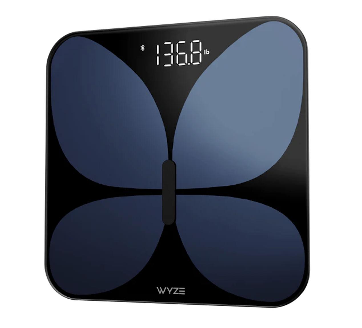 Wyze Scale X — Bluetooth Smart Weight Scale w/ ITO Glass for Body Composition Measurements (Weight Loss, BMI, Fat, Water, Muscle Mass etc.)