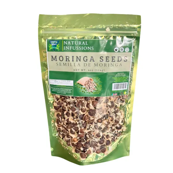 Green Royalty Moringa Seeds 4oz (Olifera Seeds) herbal tea - Natural Dietary Supplement for Adults - Healthcare