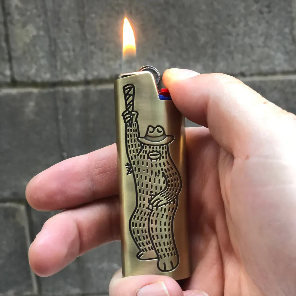 Adventure - Heavy Duty Brass Lighter Case