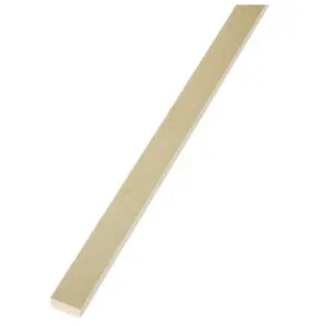 212 MAIN Solid Poplar Wood Grain Board - 1 x 2 in. x 6 ft., Sanded Sides, Northwest Hardwoods for Sailing Water Sports