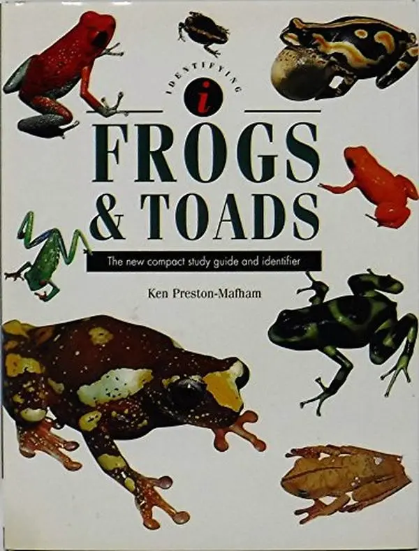 USED Book - Frogs & Toads: A New Compact Study Guide and Identifier (Identifying Guide Series) by Ken Preston-Mafham (Hardcover) - english