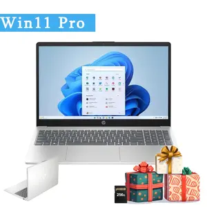HP 15.6" Laptop | Intel i3-N305, Up to 32GB RAM + 512GB SSD | Win11 Pro for Student & Business,Bundle Accessory,Silver