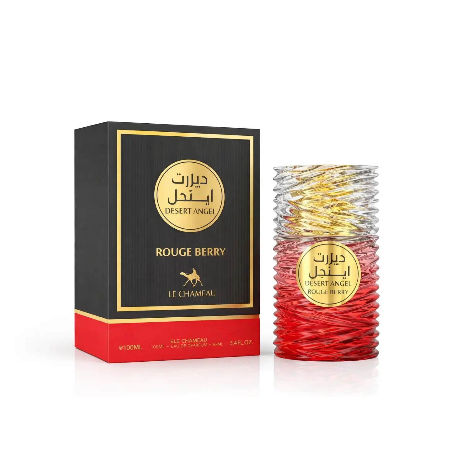 LE CHAMEAU DESERT ANGEL ROUGE BERRY WOMEN EDP 100ML 3.4OZ