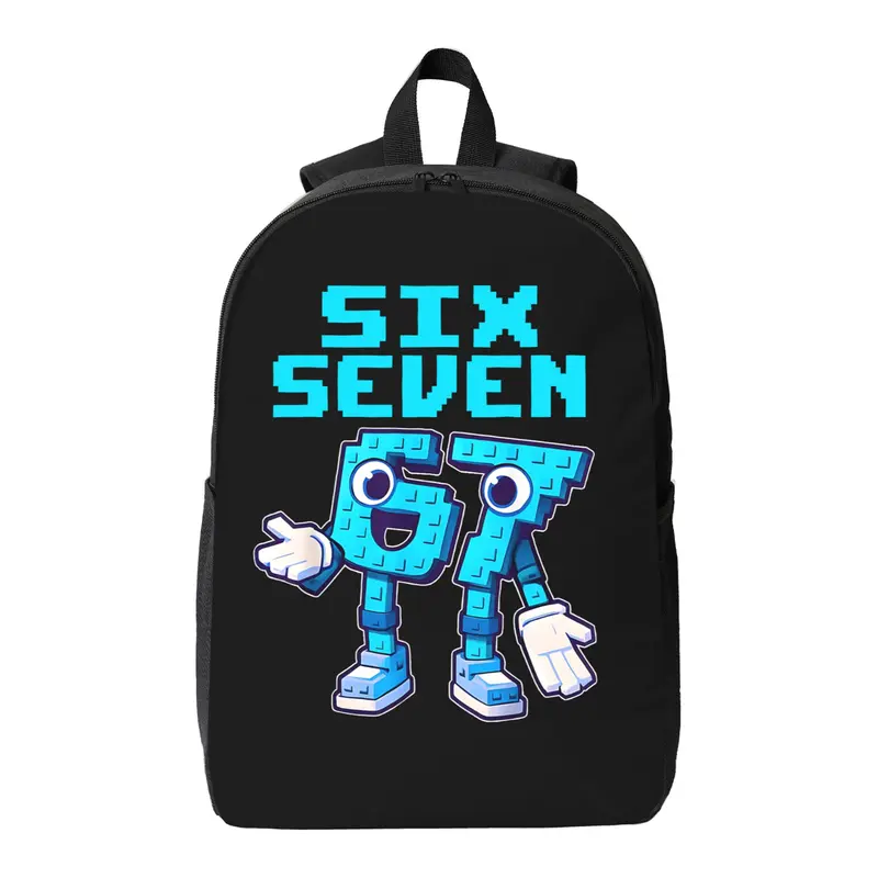 Funny 67 Number Meme Print Backpack for Women Men Large Travel