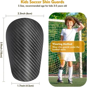Exquisite Leg Guards Mini Leg Guards Football Style - Ultra Small Miniature Football Leg Guards for 3-5 Year Olds Children's Leg Guards Suitable for Boys and Girls Durable High-Quality Material Football Protective Gear