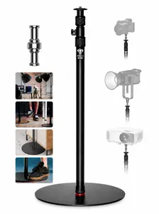 IFOOTAGE A400 Round Base Monopod, 79" Photography Light Stand with Flat Base, Aluminum Studio Tripod Monopod Stand for Video Recording, Live Streaming, Interview, Payload 22lb SummerWins,DealsForYouDays