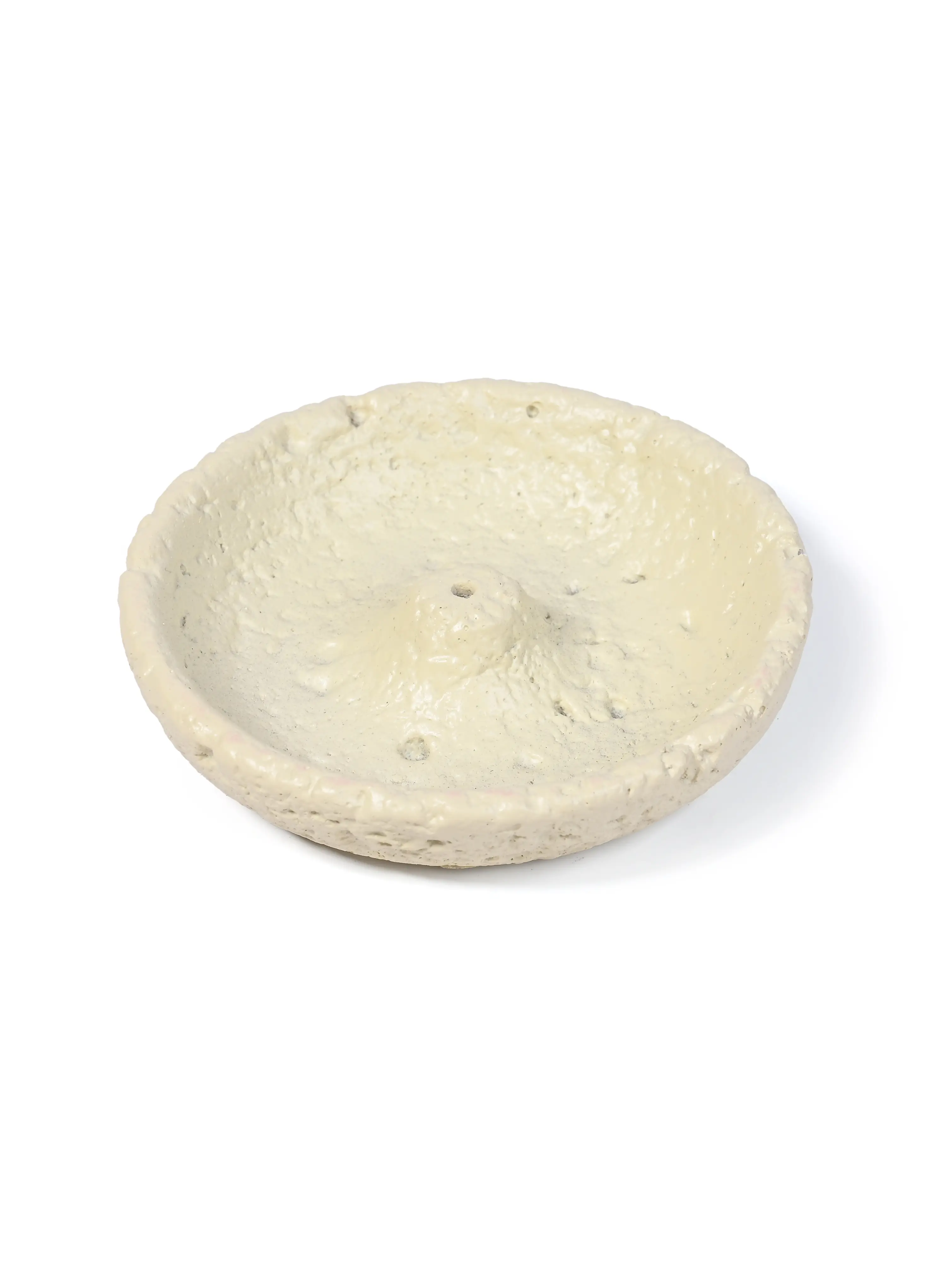 Wabi-Sabi Cement Incense Holder | Minimal Design, Quiet Living