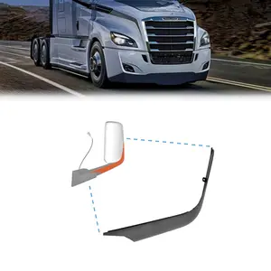 Door Side Mirror Arm Cover Replacement for 2018-2024 Freightliner Cascadia | Black | Left