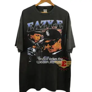 Eazy E N.W.A Retro 90S Bootleg Rap T-Shirt For Men & Women - Casual Streetwear Classic