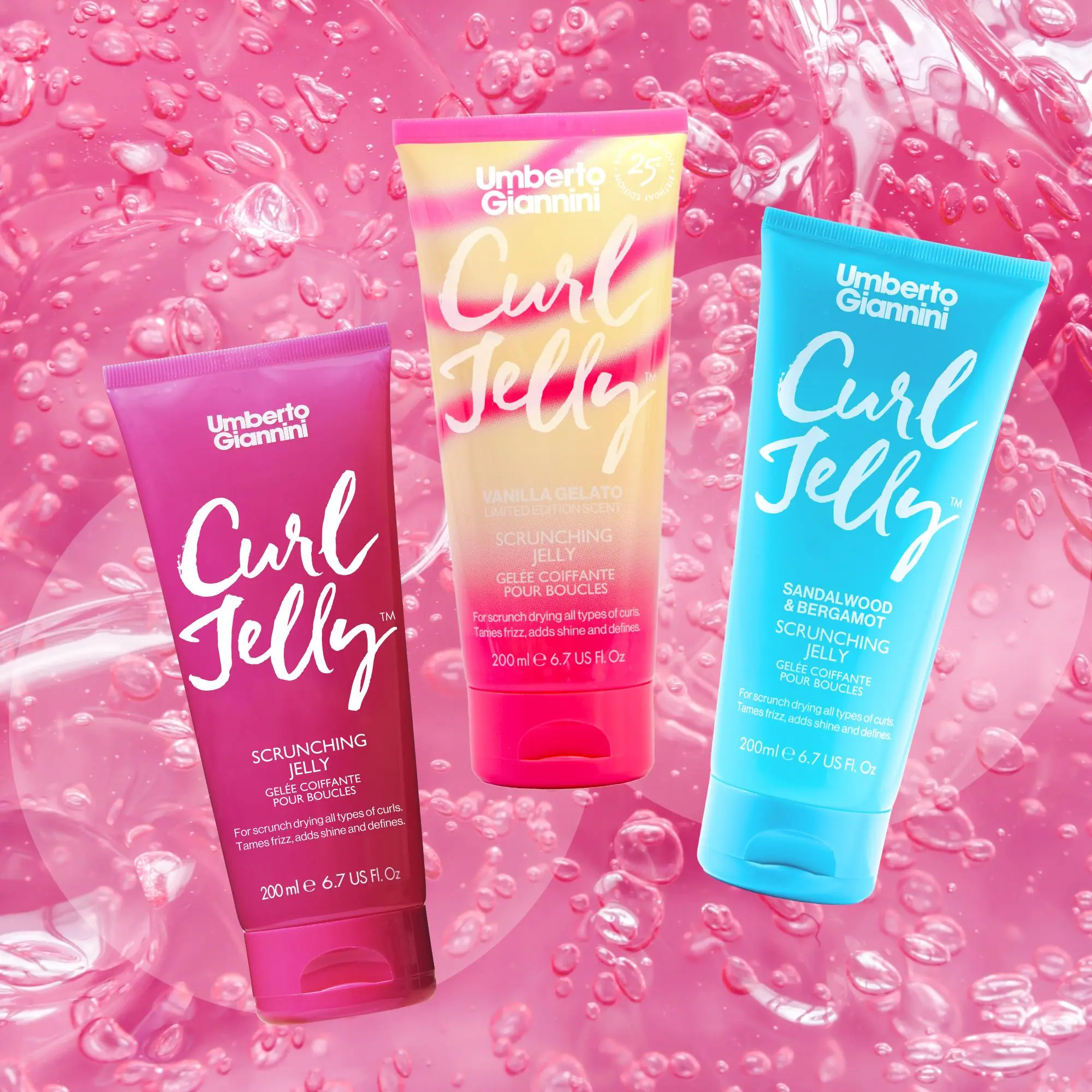 Curl Jelly Icons - Vanilla, Original, Mens