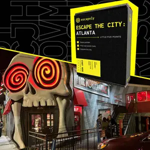 Outdoor Escape Room - Atlanta - Little Five Points - Find Clues & Solve Puzzles - Escapely