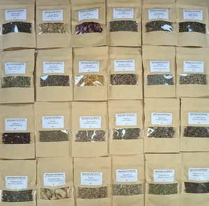 Sana Mana Apothecary Astrology + Zodiac Herb Kit - 24 Ritual Herbs for Zodiac Signs 5-10 g Each Spiritual Herbs Ritual Kit Witchcraft Supplies Spell Herb Kit