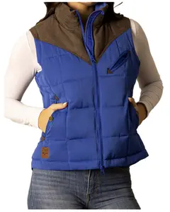Kimes Ranch Women's Lenora Zip-Up Puffer Vest - Wve0000005-Bl001
