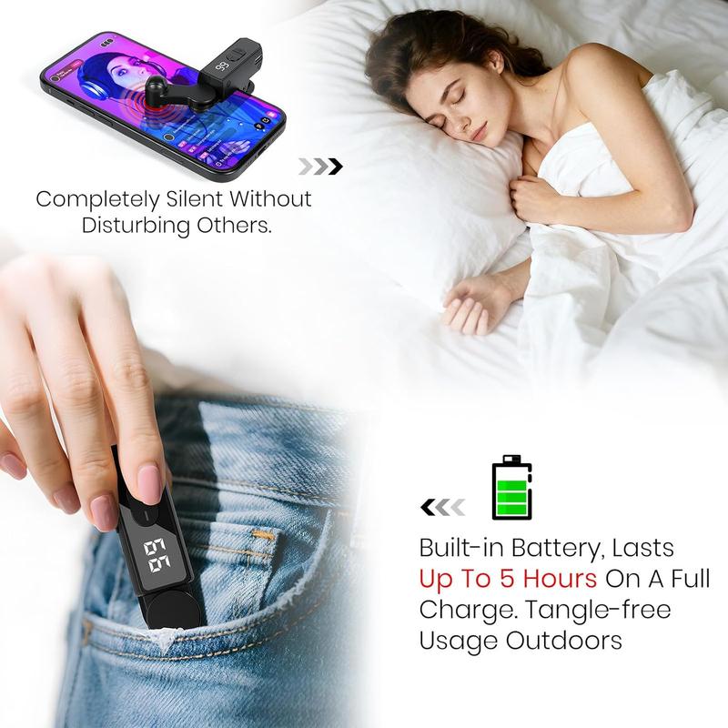 Wireless Auto Clicker,Phone Screen Device Speed Clicker for Tiktok, 2026 New Wireless Fast Click Simulation Finger Continuous Click for Live Broadcasts Likes,Game