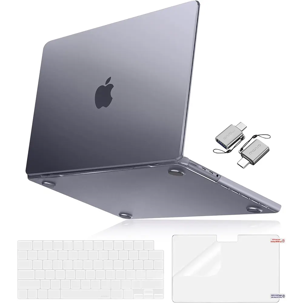 MOSISO Hard Laptop Case for MacBook Pro 14 inch (2025-2021 M4 M3 M2 M1 A3112 A3185 A3401 A2918 A2992 A2779 A2442), Ultra-Thin Natural Plastic Cover with Keyboard Skin, Screen Film & Type C Accessory, Compatible with Liquid Retina XDR Display & Touch ID