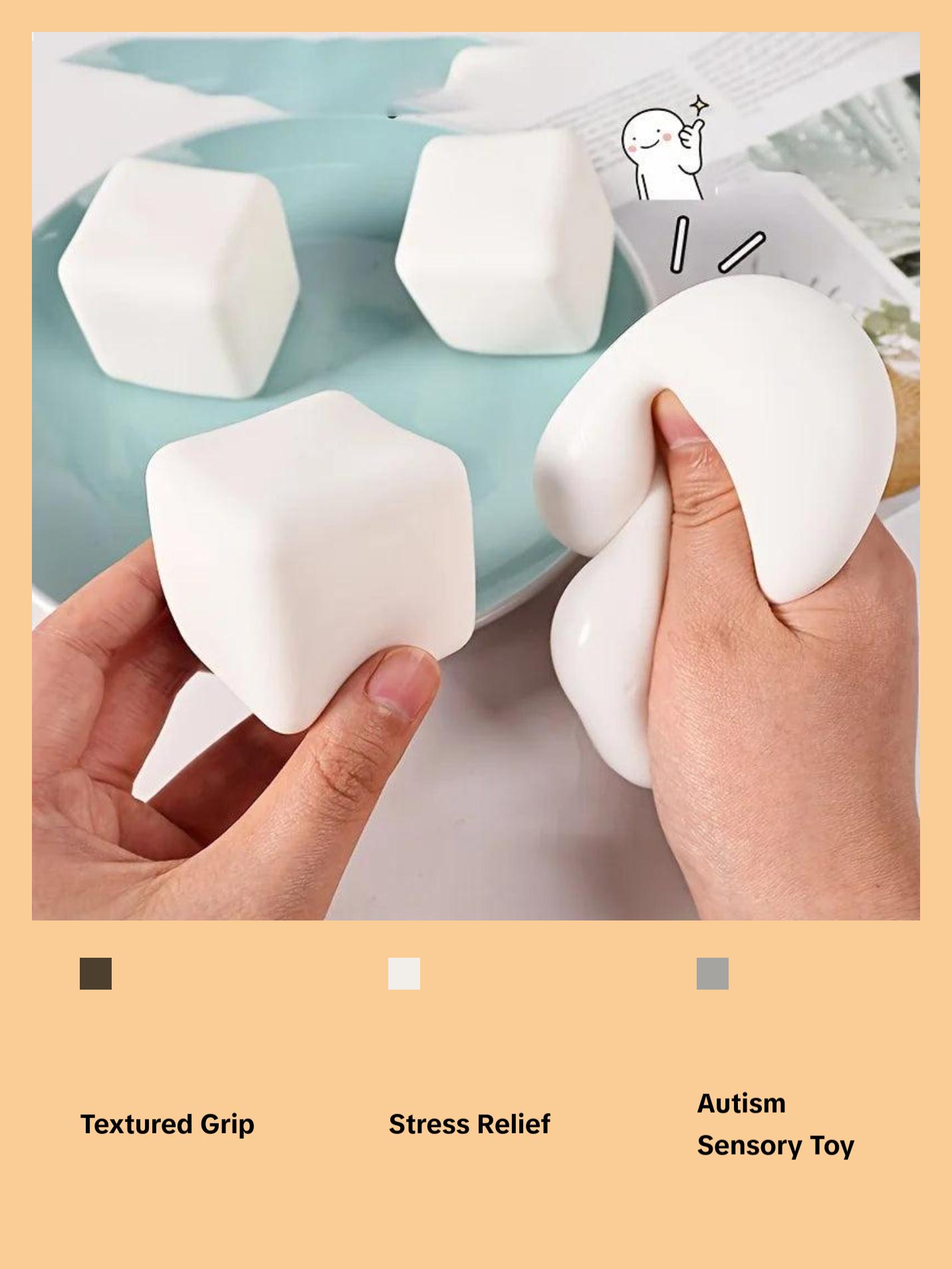 Squishy Tofu Stress Balls