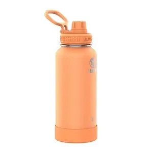 Takeya 32oz Active Insulated Stainless Steel Water Bottle with Spout Lid - Tart