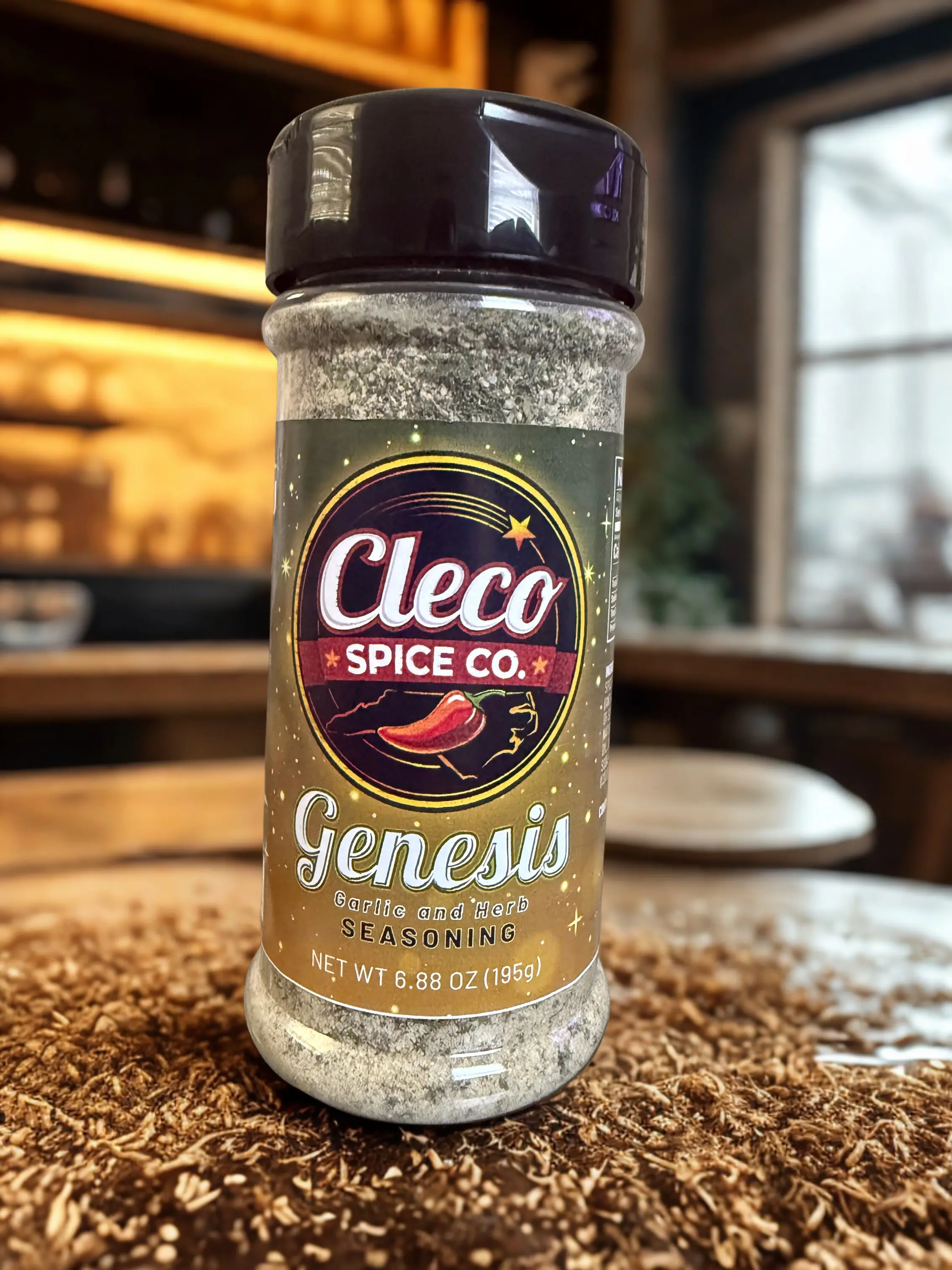 Cleco Genesis Garlic & Herb Everyday Seasoning Net 6.88 Oz
