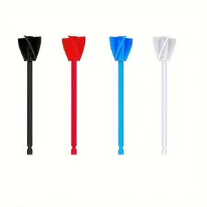Reusable Resin Mixing Paddle, 4 Counts Handheld Resin Mixing Stirrer, Paint Mixing Tool, Handheld Mixing Tool for Home & Office, Easy Cleaning