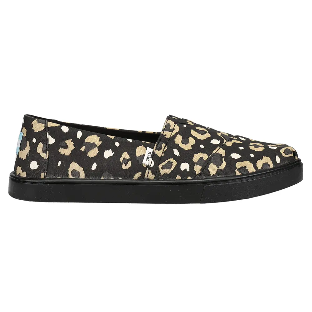 TOMS Womens Alpargata Cupsole Slip On Flats Casual - Beige, Black