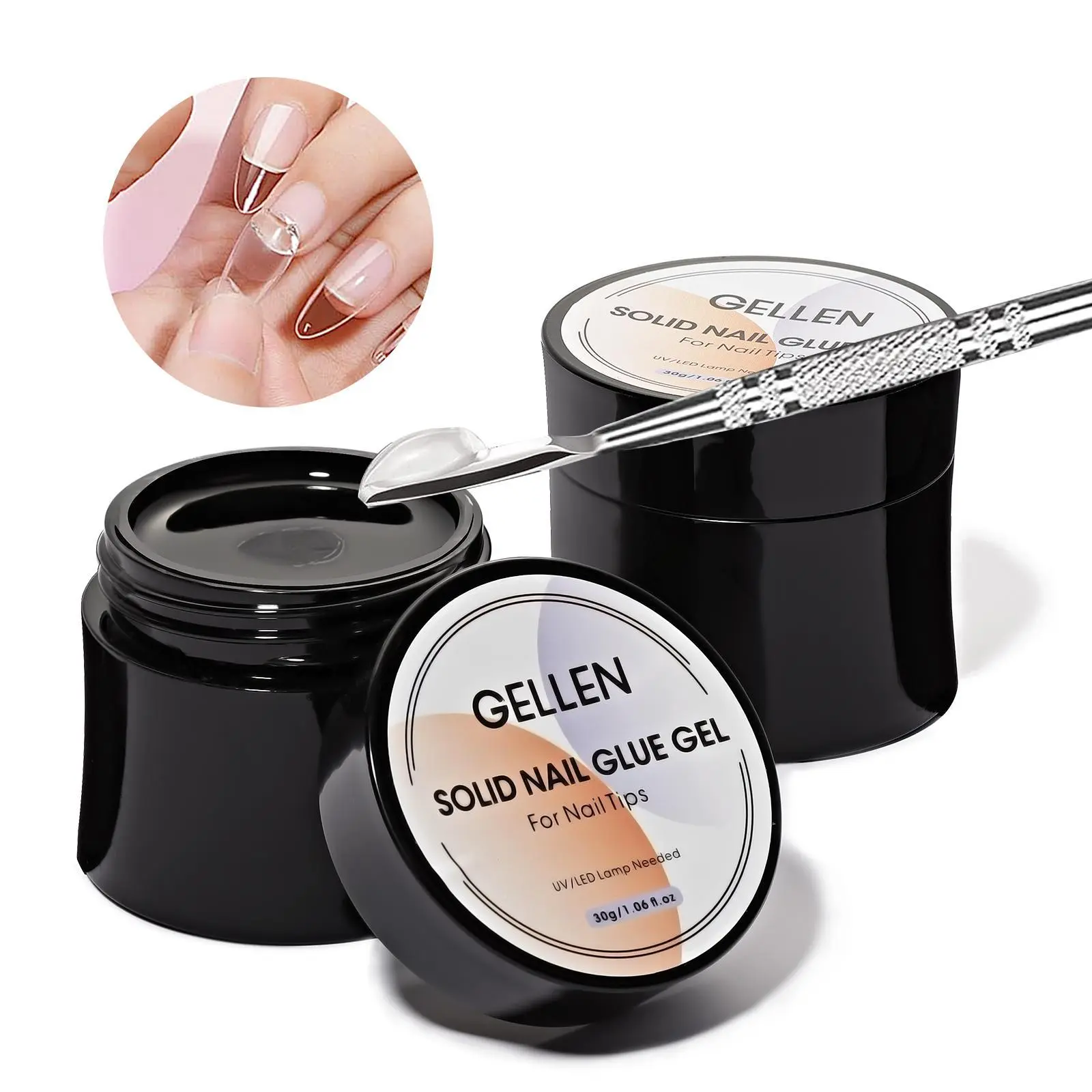 Solid Nail Glue 15g*2