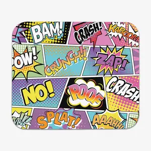 Boom, Crash, Pow Pow Mousepad