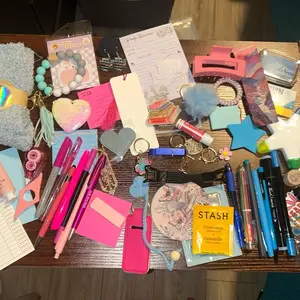 One of Everything Bundle - For Book & Stationery Lovers Ballpen Set Office Supplies Learning Materials Marker Highlighter